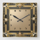 Search for clocks Square