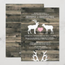 Search for buck and doe wedding invitations Deer