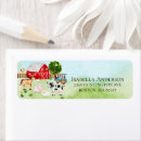 Search for cow return address labels Cute