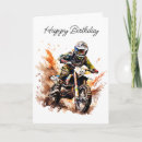 Search for bike birthday cards Motocross