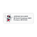 Search for mickey mouse return address labels Two of a kind