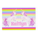 Search for kids placemats Rainbow