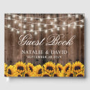 Search for sunflower guest books String lights