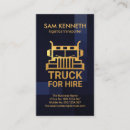 Search for box truck business cards Moving