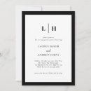 Search for black and white engagement party invitations Script