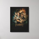 Search for the hobbit canvas prints Lonely mountain