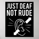 Search for deaf posters Speech pathologist