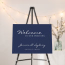 Search for navy welcome wedding signs Classic