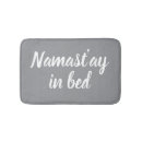 Search for funny bath mats Typography