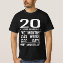 Search for wife 20th anniversary gifts 20 years