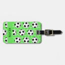 Search for soccer luggage tags Boys