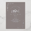 Search for amethyst wedding invitations Modern