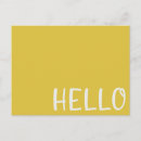 Search for hello postcards Modern