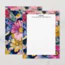 Search for vertical note cards Floral