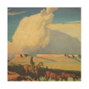Search for vintage wood wall art Western