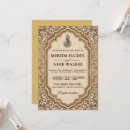 Search for gilded wedding invitations Flourish swirl gilded