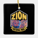 Search for zion national park ornaments Hiking