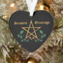 Search for wicca ornaments Pentacle