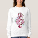 Search for music musical note womens hoodies Treble clef