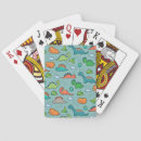Search for dinosaur playing cards Triceratops