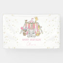 Search for carnival birthday banners Pink