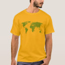 Search for world map tshirts Green