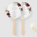 Search for fall wedding programs Order of events