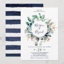 Search for sage green and navy blue wedding invitations For her