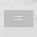 Search for solid color business cards Minimalist