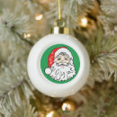 Search for old fashioned santa claus ornaments Xmas