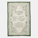 Search for recipe kitchen towels Family recipe keepsake