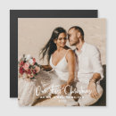 Search for our first christmas holiday wedding announcement cards couple