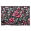Search for burgundy placemats Leaves