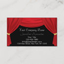 Search for curtain business cards Actor