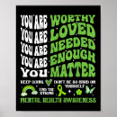 Search for mental health posters Awareness