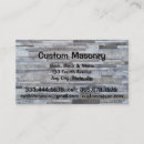 Search for brick business cards Masonry