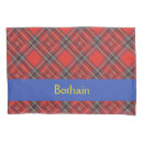Search for scottish tartan pillowcases Traditional