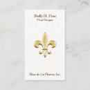 Search for new orleans business cards Fleur de lis