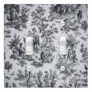Search for elegant light switch covers Toile de jouy