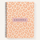 Search for leopard print notebooks Pastel