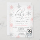Search for penguin baby shower Baby it's cold outside