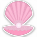 Search for seashell stickers Clam shell