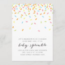 Search for sprinkle baby girl shower invitations Rainbow