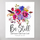 Search for be still and know that i am god posters Christian