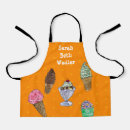 Search for ice cream aprons Orange