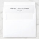 Search for black and white envelope liners Simple