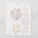 Search for blushing bride bridal shower invitations Bouquet