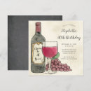 Search for wine 40th birthday invitations Party