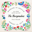 Search for mexican coasters Flowers