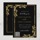Search for vip wedding invitations Black